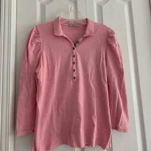 Burberry official long sleeve short XS